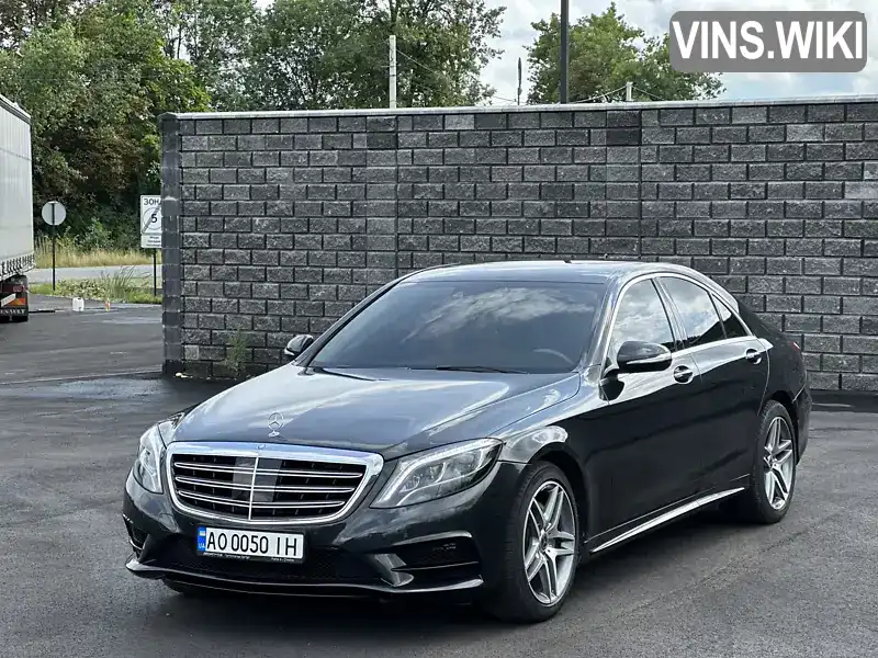 Седан Mercedes-Benz S-Class 2013 2.99 л. Автомат обл. Закарпатська, Іршава - Фото 1/21