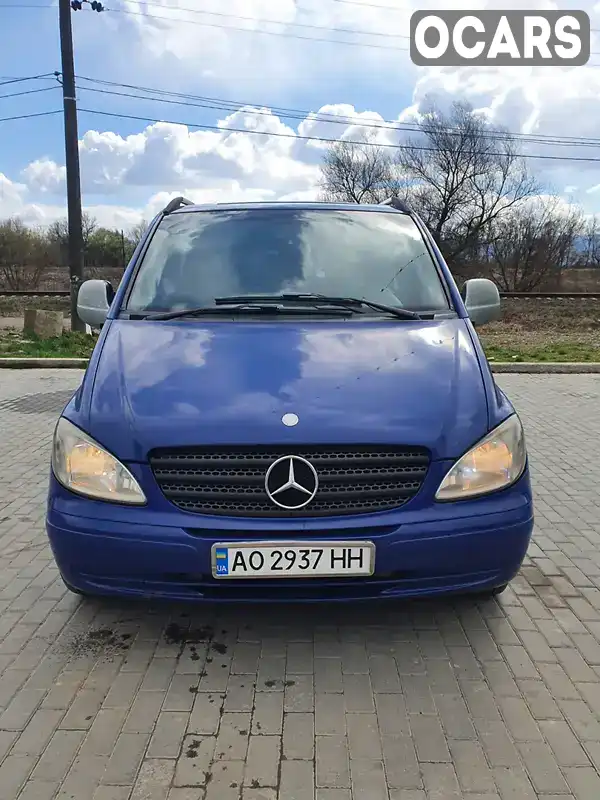 Минивэн Mercedes-Benz Vito 2007 2.15 л. Ручная / Механика обл. Закарпатская, Тячев - Фото 1/17