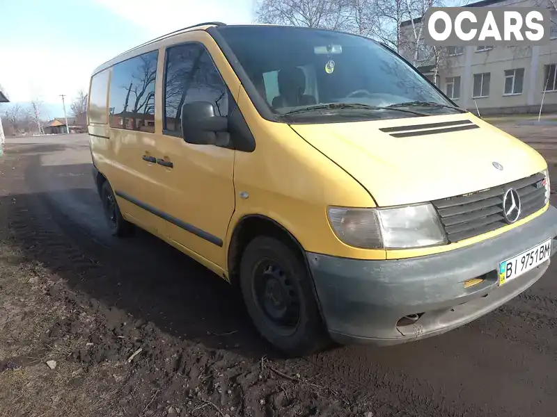 Мінівен Mercedes-Benz Vito 2002 2.15 л. обл. Полтавська, Карлівка - Фото 1/9