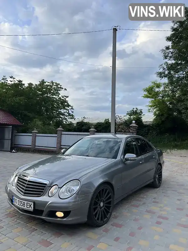 Седан Mercedes-Benz E-Class 2008 2.15 л. Ручна / Механіка обл. Тернопільська, Борщів - Фото 1/21