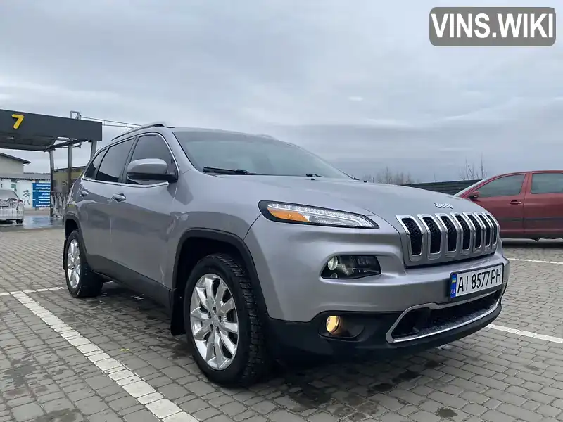 Позашляховик / Кросовер Jeep Cherokee 2017 2.36 л. Автомат обл. Київська, Ірпінь - Фото 1/21