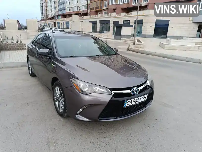 Седан Toyota Camry 2015 2.49 л. Автомат обл. Черкаська, Умань - Фото 1/21