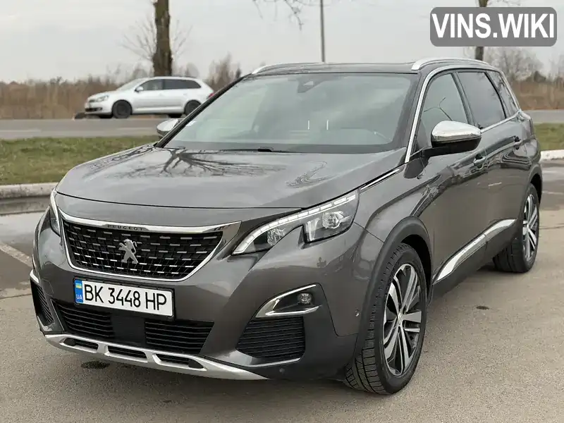 Позашляховик / Кросовер Peugeot 5008 2017 2 л. Автомат обл. Волинська, Луцьк - Фото 1/21