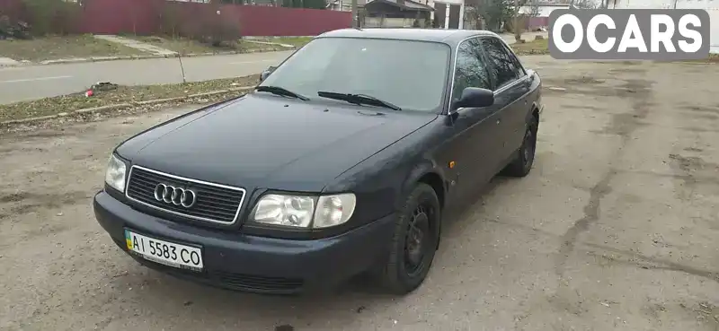 Седан Audi A6 1996 2.8 л. Ручная / Механика обл. Киевская, Вышневое - Фото 1/21