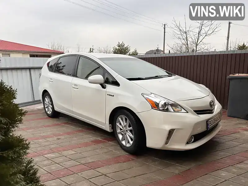 JTDZN3EU3C3111943 Toyota Prius v 2012 Універсал 1.8 л. Фото 1