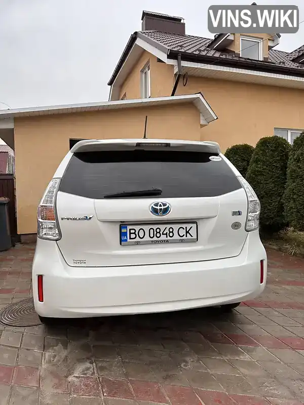 JTDZN3EU3C3111943 Toyota Prius v 2012 Універсал 1.8 л. Фото 7