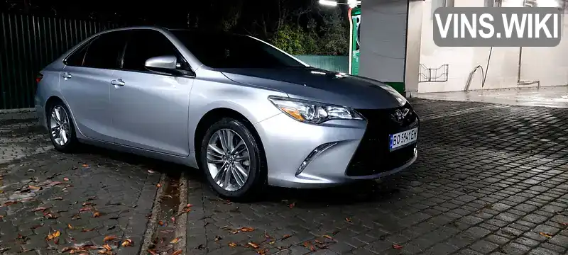 Седан Toyota Camry 2016 2.5 л. Автомат обл. Тернопільська, Тернопіль - Фото 1/13