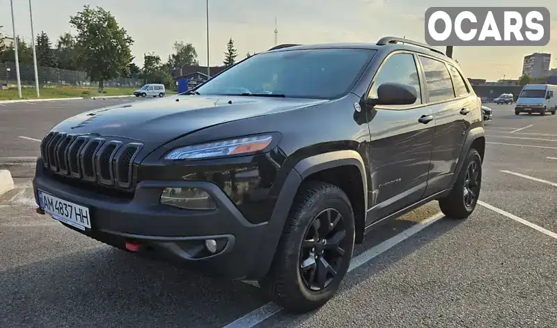 Позашляховик / Кросовер Jeep Cherokee 2016 3.24 л. Автомат обл. Житомирська, Житомир - Фото 1/19