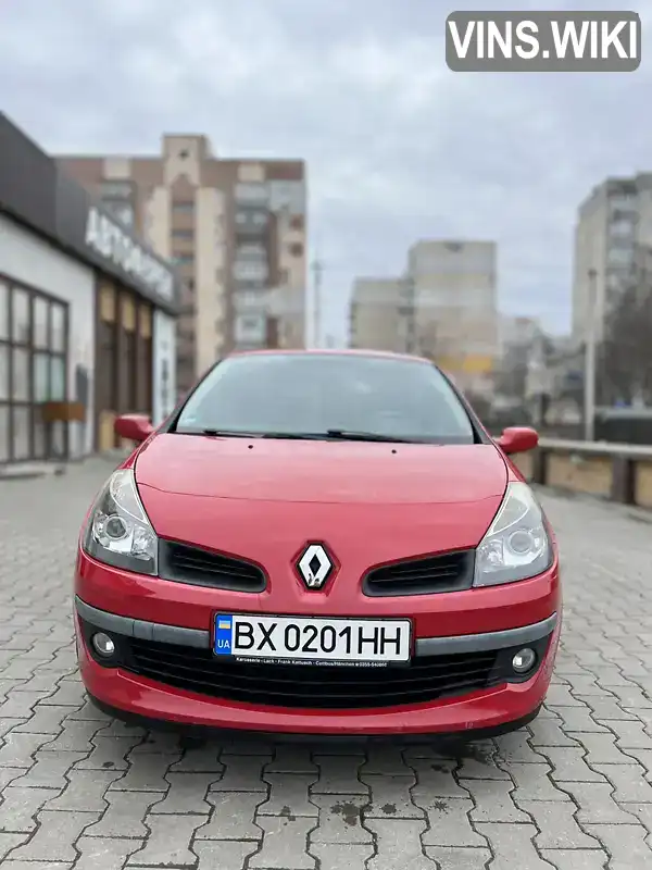 Хетчбек Renault Clio 2007 1.2 л. Ручна / Механіка обл. Хмельницька, Хмельницький - Фото 1/21