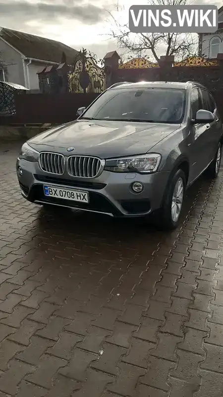 Позашляховик / Кросовер BMW X3 2014 2 л. Автомат обл. Хмельницька, Хмельницький - Фото 1/21