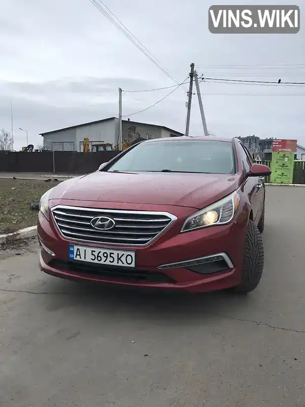 Седан Hyundai Sonata 2014 2.36 л. Автомат обл. Киевская, Буча - Фото 1/14