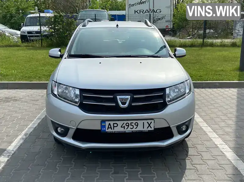 Седан Dacia Logan 2013 1.2 л. Ручна / Механіка обл. Запорізька, Запоріжжя - Фото 1/8