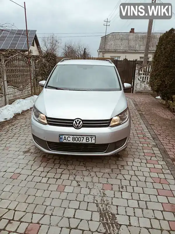 Мінівен Volkswagen Touran 2012 1.39 л. Автомат обл. Волинська, location.city.volodymyr - Фото 1/15