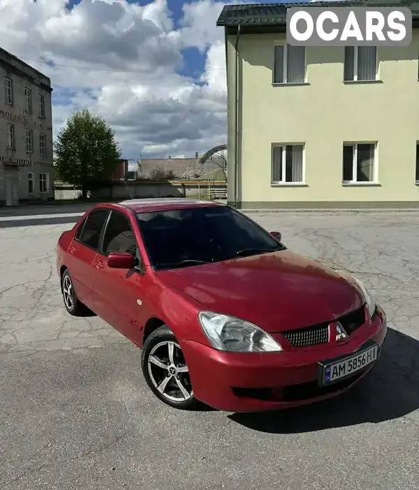 Седан Mitsubishi Lancer 2008 1.58 л. Ручна / Механіка обл. Житомирська, Звягель - Фото 1/17