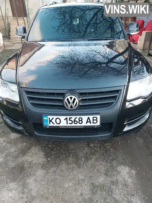 Позашляховик / Кросовер Volkswagen Touareg 2008 2.97 л. обл. Закарпатська, Мукачево - Фото 1/13