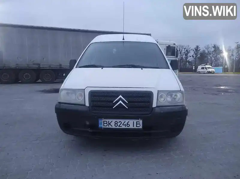 Мінівен Citroen Jumpy 2006 1.9 л. Ручна / Механіка обл. Рівненська, Радивилів - Фото 1/20