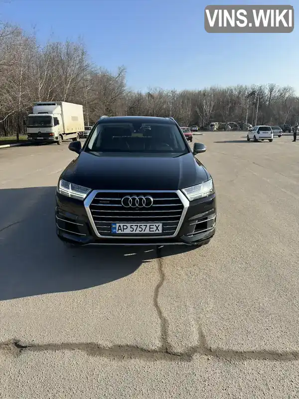 Внедорожник / Кроссовер Audi Q7 2019 3 л. Типтроник обл. Запорожская, Запорожье - Фото 1/12