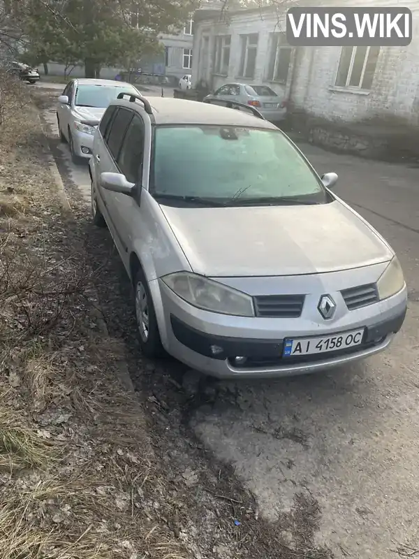 Універсал Renault Megane 2004 1.46 л. обл. Київська, Київ - Фото 1/5