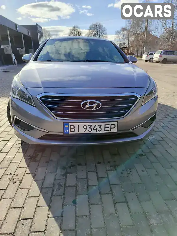 Седан Hyundai Sonata 2016 2.36 л. обл. Полтавская, Пирятин - Фото 1/10