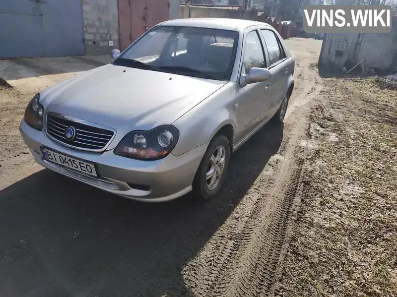 Седан Geely CK 2007 1.5 л. обл. Полтавська, Полтава - Фото 1/15