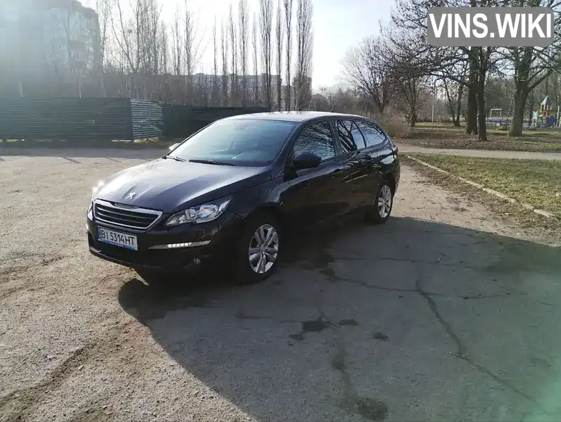 Універсал Peugeot 308 2015 1.56 л. Ручна / Механіка обл. Полтавська, Полтава - Фото 1/13