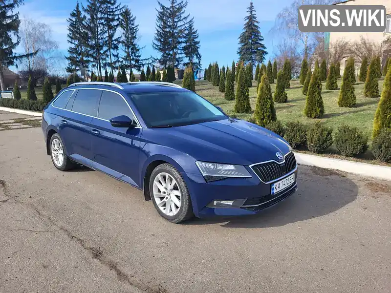 Универсал Skoda Superb 2017 1.97 л. Ручная / Механика обл. Киевская, Белая Церковь - Фото 1/13