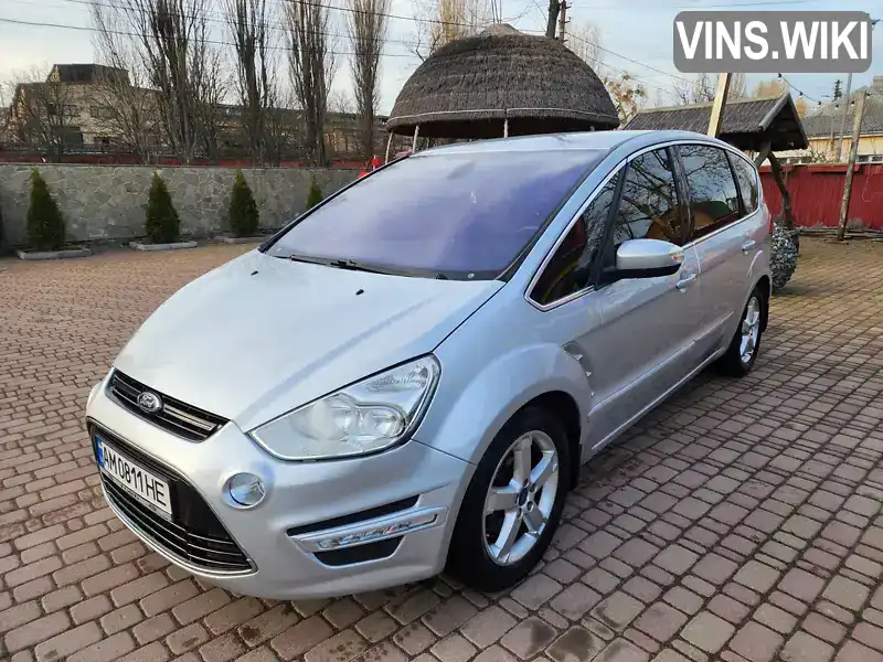 Мінівен Ford S-Max 2013 2 л. Ручна / Механіка обл. Житомирська, Коростень - Фото 1/21