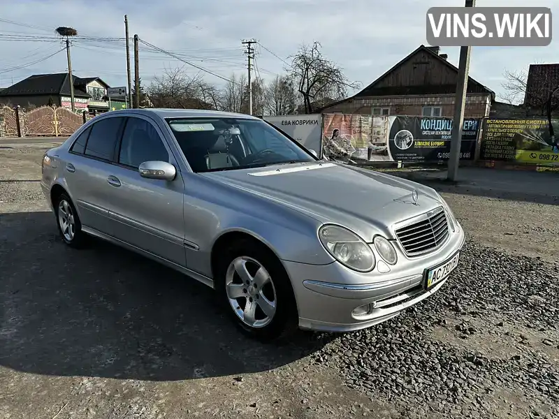 Седан Mercedes-Benz E-Class 2003 2.7 л. Автомат обл. Волинська, Камінь-Каширський - Фото 1/15