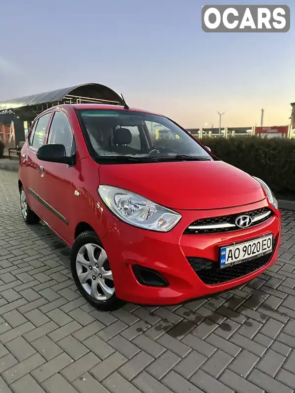 Хетчбек Hyundai i10 2011 1.09 л. Ручна / Механіка обл. Закарпатська, Хуст - Фото 1/11