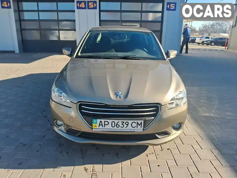 Седан Peugeot 301 2013 1.56 л. Ручна / Механіка обл. Запорізька, Запоріжжя - Фото 1/21