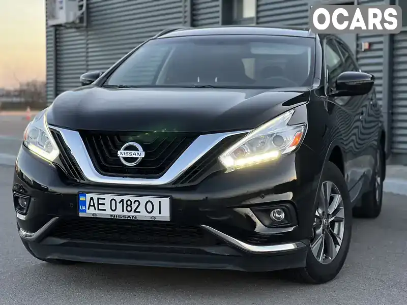 Внедорожник / Кроссовер Nissan Murano 2016 3.5 л. Вариатор обл. Днепропетровская, Днепр (Днепропетровск) - Фото 1/21