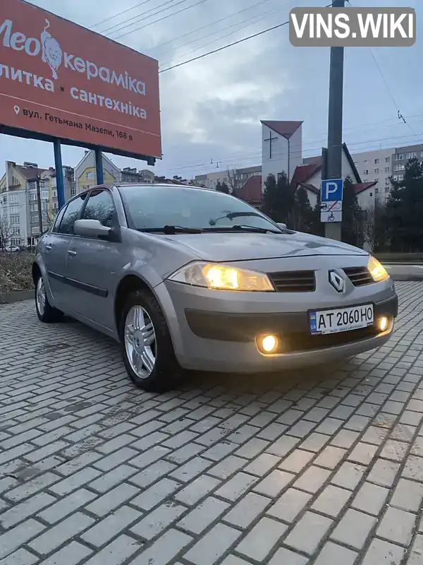 Седан Renault Megane 2005 1.6 л. Ручна / Механіка обл. Івано-Франківська, Івано-Франківськ - Фото 1/8