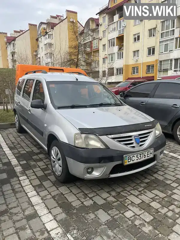 Седан Dacia Logan 2008 1.6 л. Ручна / Механіка обл. Львівська, Львів - Фото 1/12