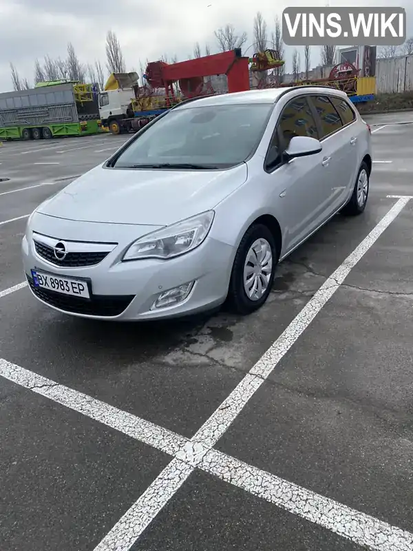 Універсал Opel Astra 2011 1.7 л. Ручна / Механіка обл. Хмельницька, Кам'янець-Подільський - Фото 1/8