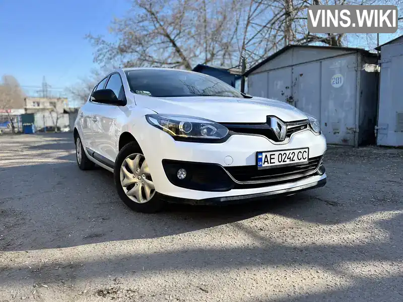 Хетчбек Renault Megane 2014 1.5 л. Ручна / Механіка обл. Дніпропетровська, Дніпро (Дніпропетровськ) - Фото 1/11