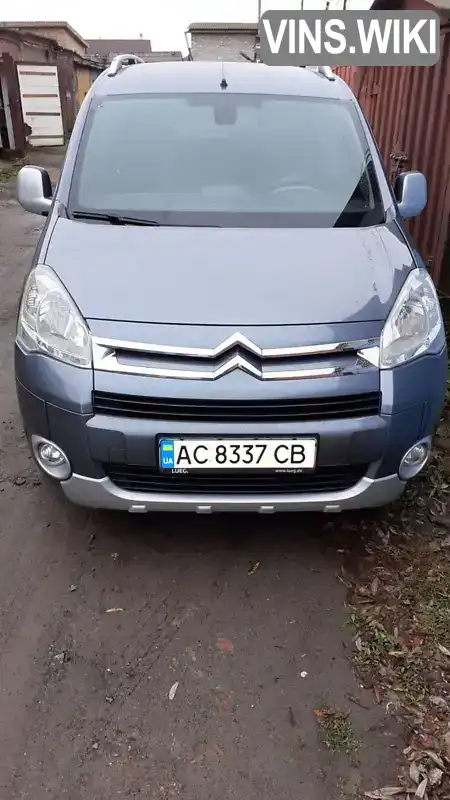 Мінівен Citroen Berlingo 2011 1.6 л. Ручна / Механіка обл. Волинська, Луцьк - Фото 1/5