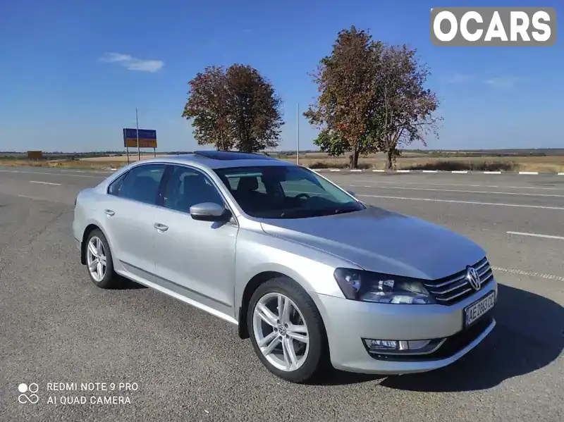 Седан Volkswagen Passat 2013 1.8 л. Автомат обл. Кировоградская, Долинская - Фото 1/21