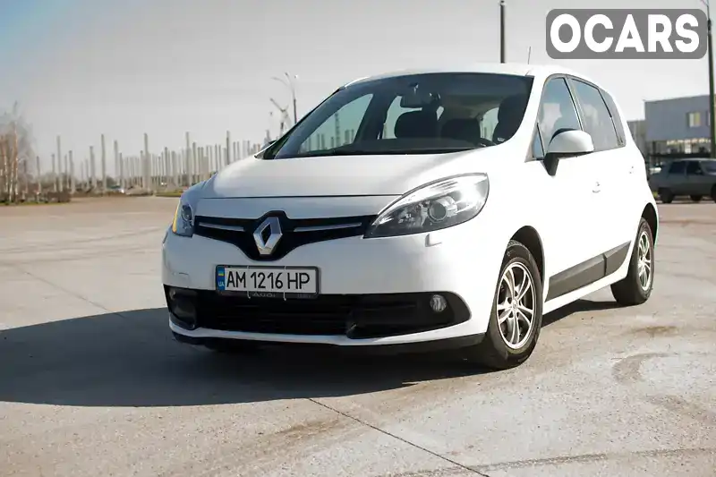 Мінівен Renault Scenic 2012 1.5 л. Ручна / Механіка обл. Житомирська, Коростень - Фото 1/21