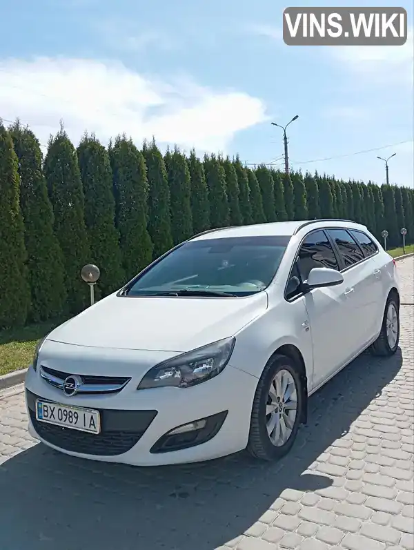 Универсал Opel Astra 2012 1.7 л. Ручная / Механика обл. Хмельницкая, Хмельницкий - Фото 1/17