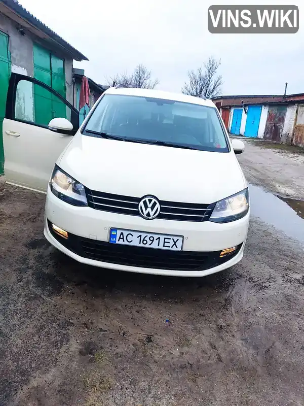 Мінівен Volkswagen Sharan 2014 1.97 л. Автомат обл. Волинська, Ковель - Фото 1/21