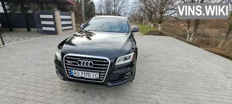 Позашляховик / Кросовер Audi Q5 2013 1.98 л. Автомат обл. Закарпатська, Ужгород - Фото 1/17