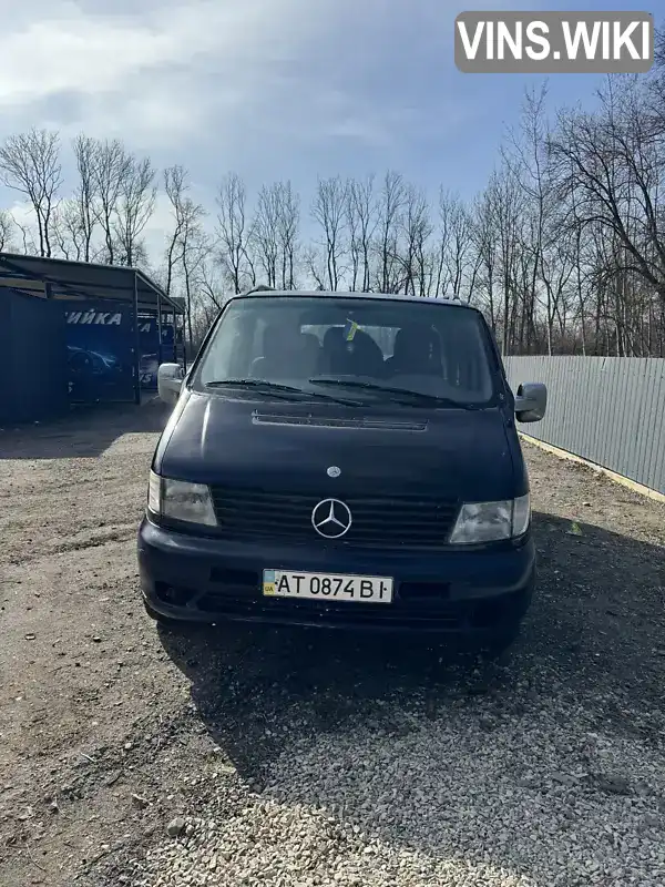 Мінівен Mercedes-Benz Vito 2000 2.15 л. Ручна / Механіка обл. Івано-Франківська, Калуш - Фото 1/9