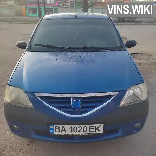 Седан Dacia Logan 2006 1.4 л. Ручна / Механіка обл. Кіровоградська, Кропивницький (Кіровоград) - Фото 1/12