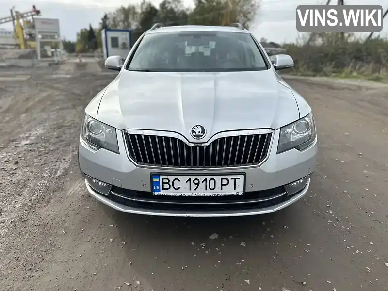 Універсал Skoda Superb 2014 2 л. Ручна / Механіка обл. Львівська, Жидачів - Фото 1/15