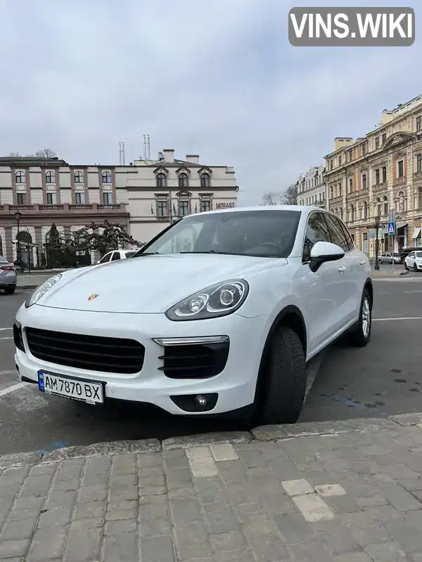 Внедорожник / Кроссовер Porsche Cayenne 2015 3.6 л. Автомат обл. Одесская, Одесса - Фото 1/21