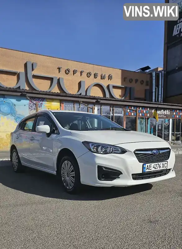 Хетчбек Subaru Impreza 2017 2 л. Варіатор обл. Дніпропетровська, Дніпро (Дніпропетровськ) - Фото 1/21