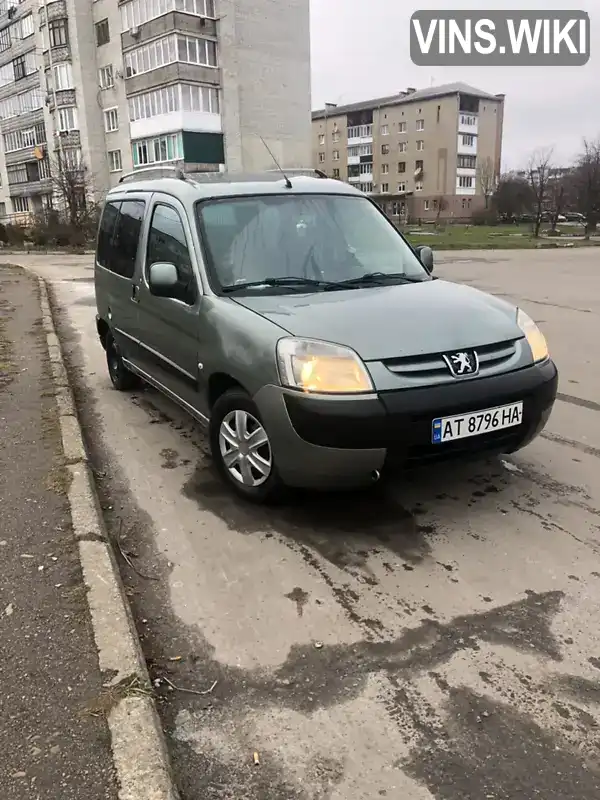 Мінівен Peugeot Partner 2007 1.56 л. Ручна / Механіка обл. Івано-Франківська, location.city.perehinske - Фото 1/14