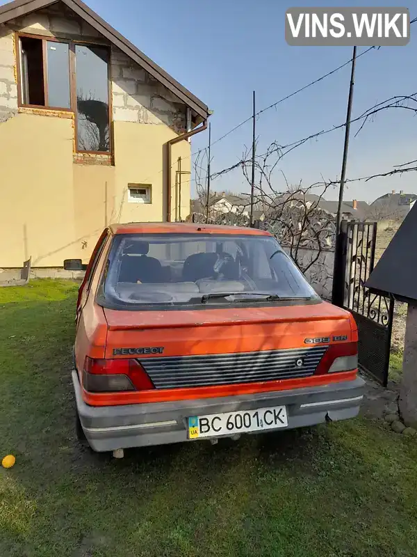 Хетчбек Peugeot 309 1989 1.4 л. Ручна / Механіка обл. Львівська, Жовква - Фото 1/8