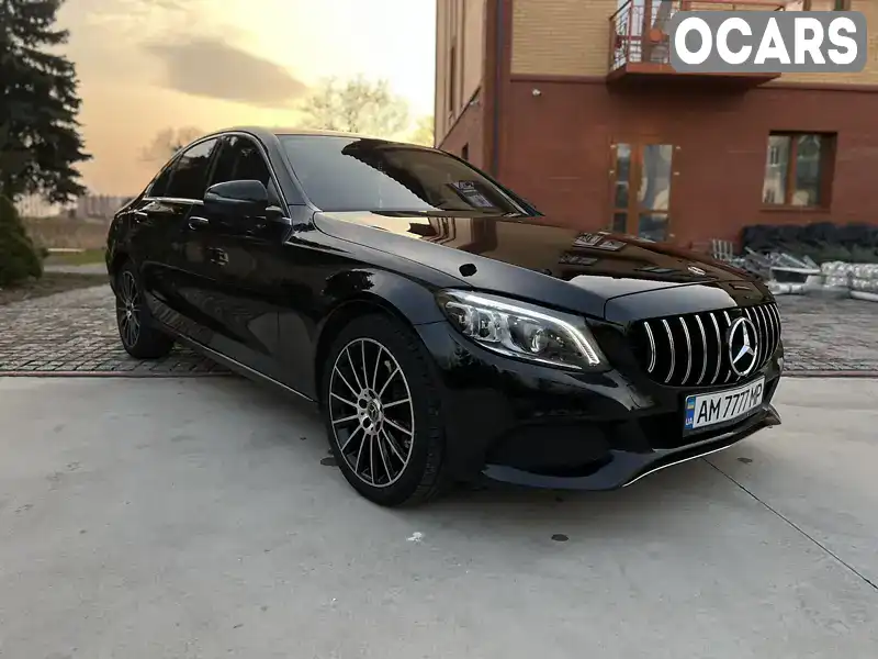 Седан Mercedes-Benz C-Class 2018 1.99 л. Автомат обл. Житомирська, Коростень - Фото 1/21