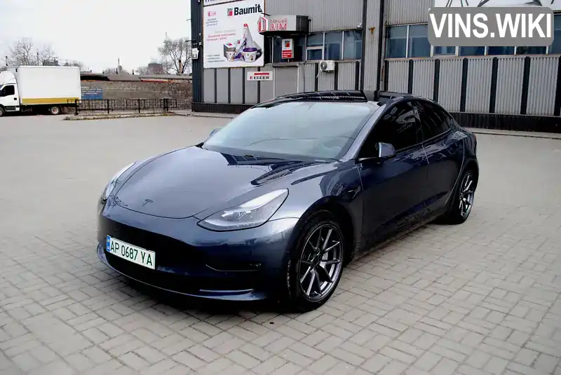 Седан Tesla Model 3 2021 null_content л. Автомат обл. Запорожская, Запорожье - Фото 1/21